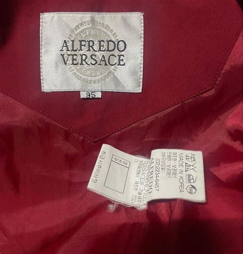 alfredo versace jacket|versace jackets for men.